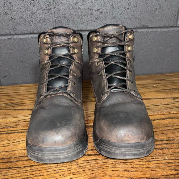 Danner Caliper 6” Aluminum Toe Work Boots Men’s 10.5 EE Brown Leather Waterproof main image 4